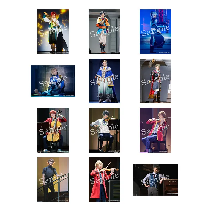 ランダムブロマイド ステージショット